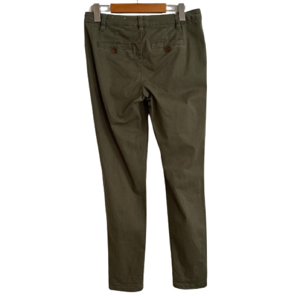 Maurices Army Green Chino Straight Leg Pants - Picture 3 of 7